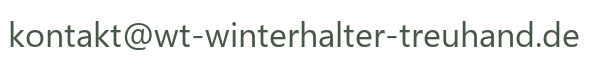 Kontaktadresse von Winterhalter Treuhand als Bild